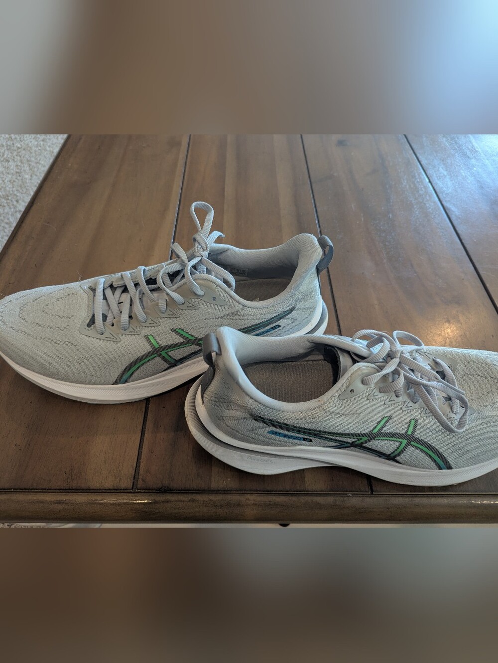 ASICS GT-2000 13 running shoes in the Piedmont Grey/Black colorway.